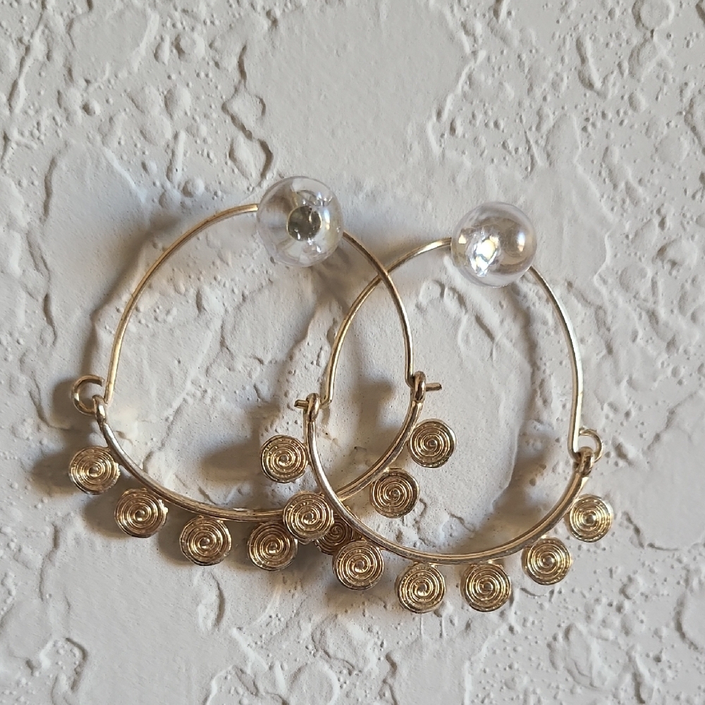 Elegant Gold Hoop Earrings